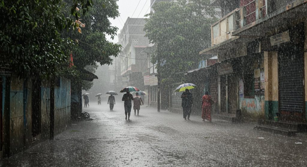 Heavy Rain Alert in Uttar Pradesh: Warning of Torrential Rains from August 13-15; New Weather System Forms in Bay of Bengal