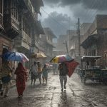 UP Weather Worsens: Heavy Rain Alert for Next Two Days, Temperature to Drop by 4 Degrees!