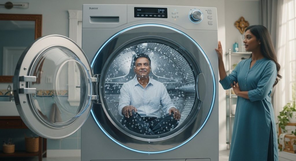 Unique 'Human Washing Machine' Arrives in Market: Not Clothes, Now You Yourself Will Be Clean!
