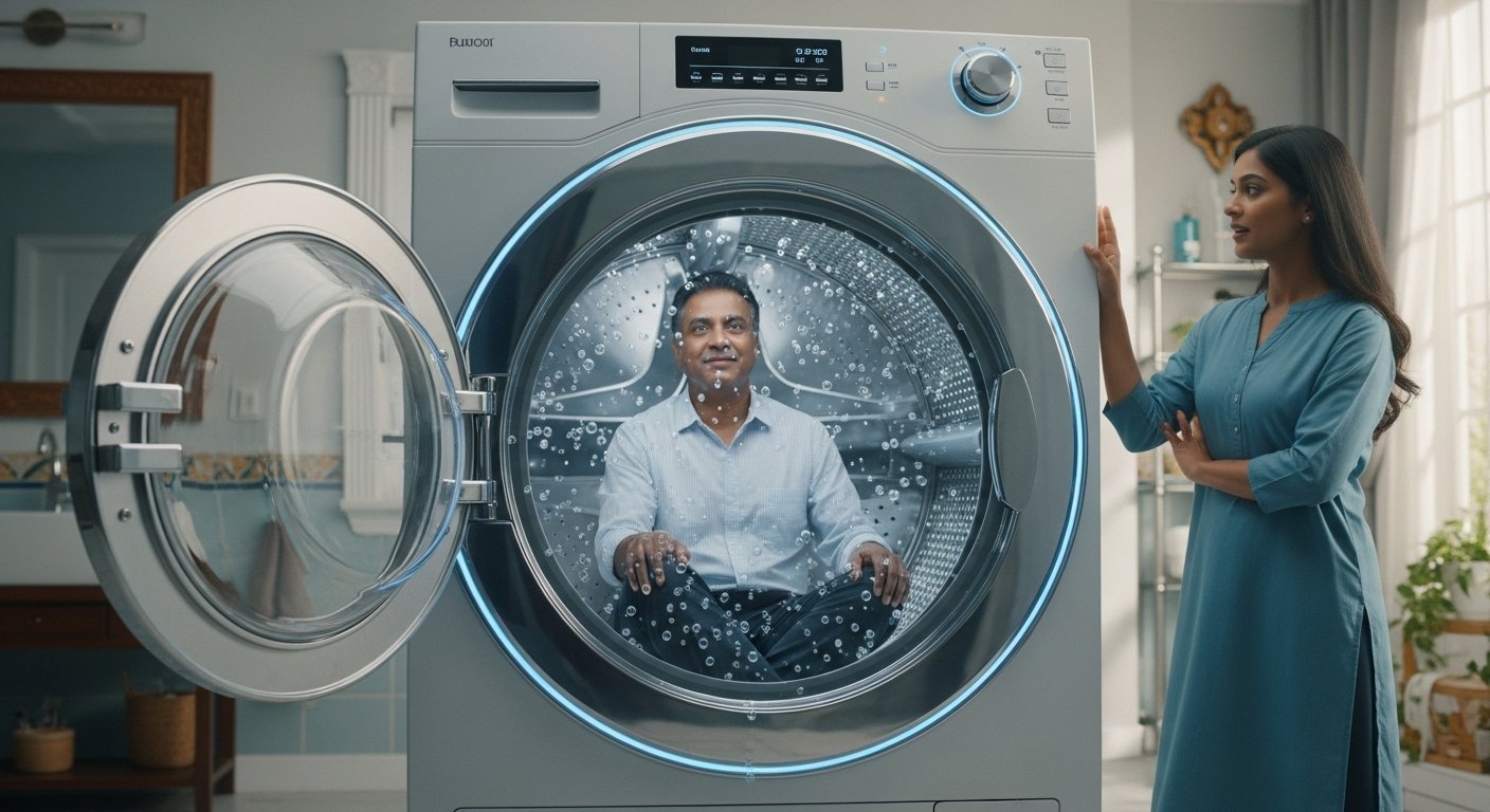 Unique 'Human Washing Machine' Arrives in Market: Not Clothes, Now You Yourself Will Be Clean!