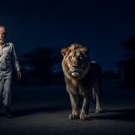 Watchman went out to urinate at midnight, came face to face with a lion: What happened next will shock you!