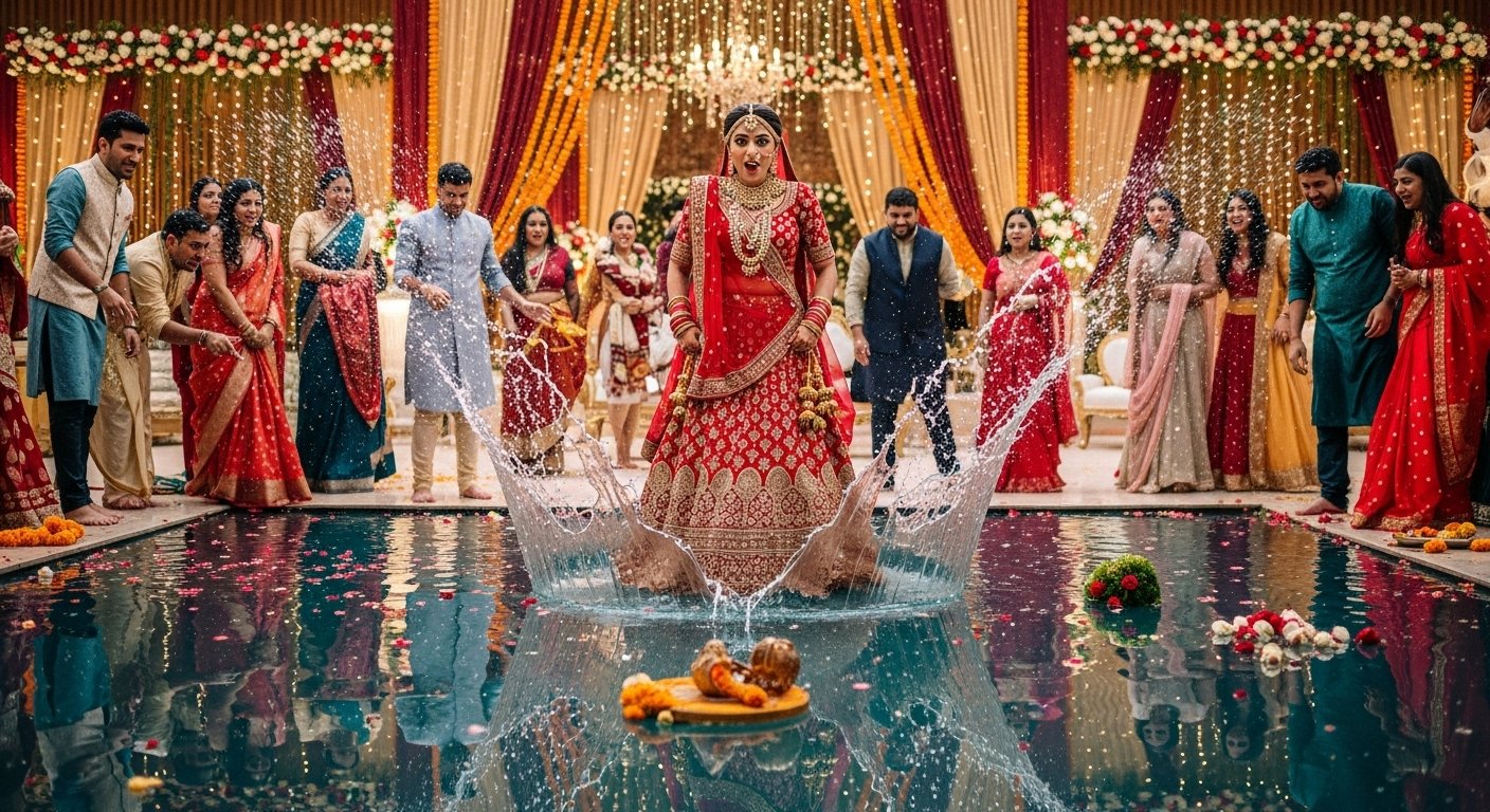Grand Entry Proved Overwhelming! Wedding Atmosphere Melted as Bride Arrived, Everyone Stunned.