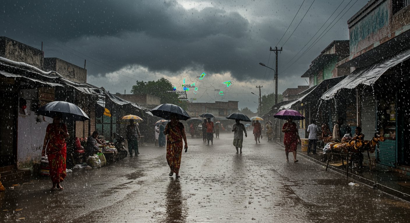 Major Alert for Heavy Rain in Uttar Pradesh for the Next Two Days: Know Your District's Status and Take These Precautions