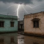 Lightning's Fury in Bareilly: Two Houses Struck During Rain, Walls Crack, Electrical Equipment Damaged