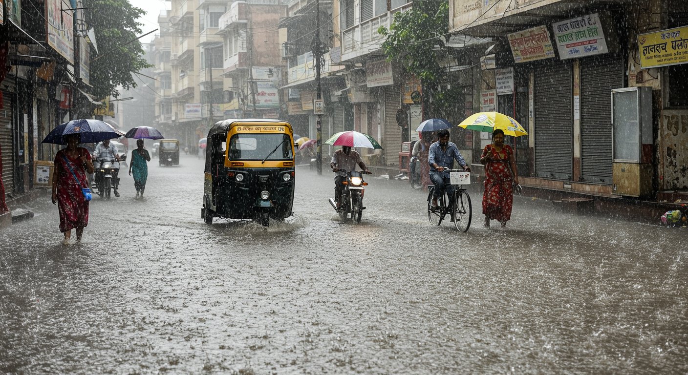 Bareilly Logs Record 86mm Rainfall in 24 Hours: Heavy Rain Alert for Next Two Days, What to Do?