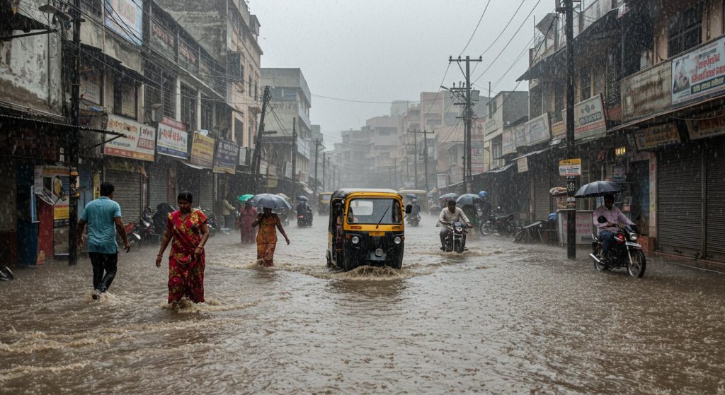 Disastrous rain in Bareilly-Pilibhit: Roads turn into rivers, daily life disrupted!