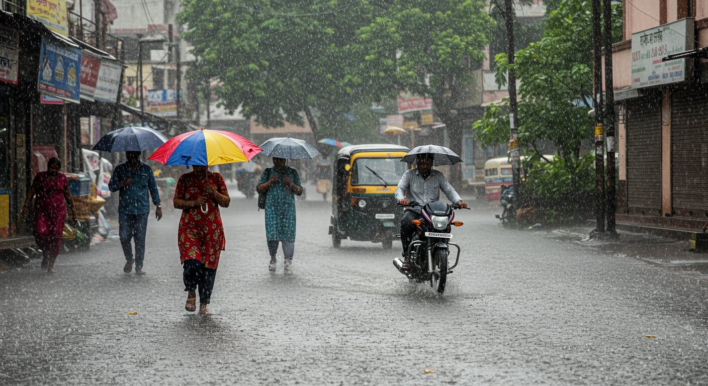 Sawan's Downpour in Bareilly: 66.6 mm Rain in 24 Hours, Public Life Affected