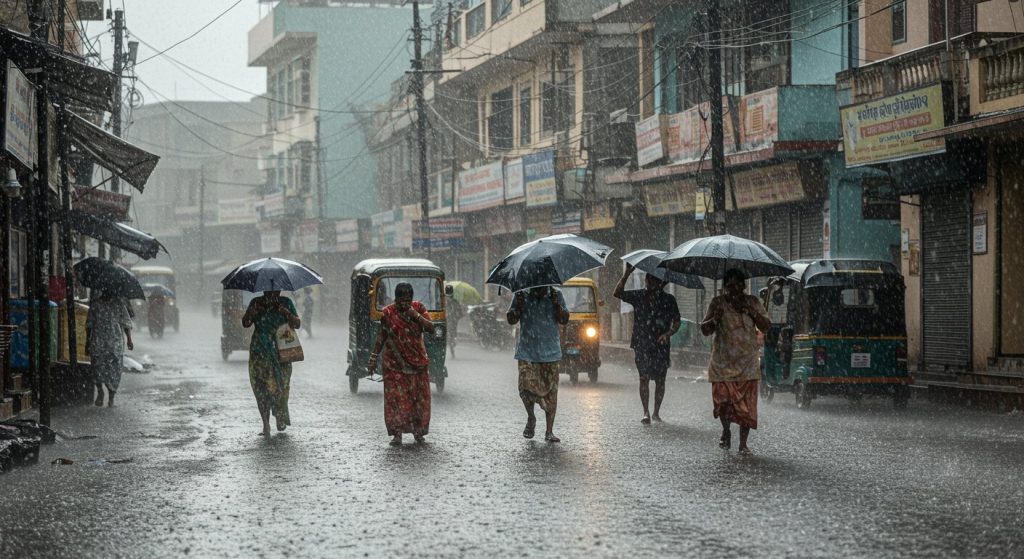 Heavy Rain Alert in UP: Warning Issued in 30 Districts, No Immediate Respite!