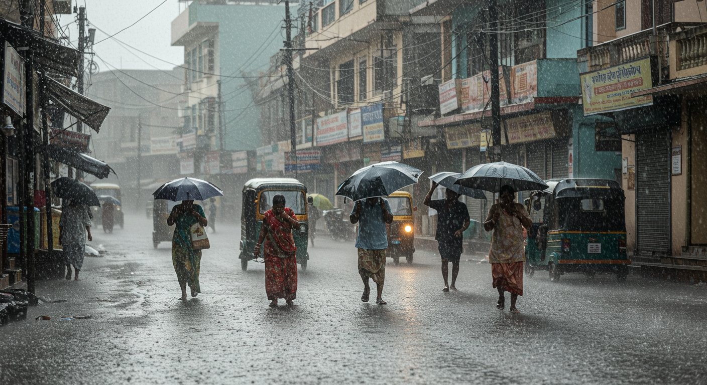 Heavy Rain Alert in UP: Warning Issued in 30 Districts, No Immediate Respite!