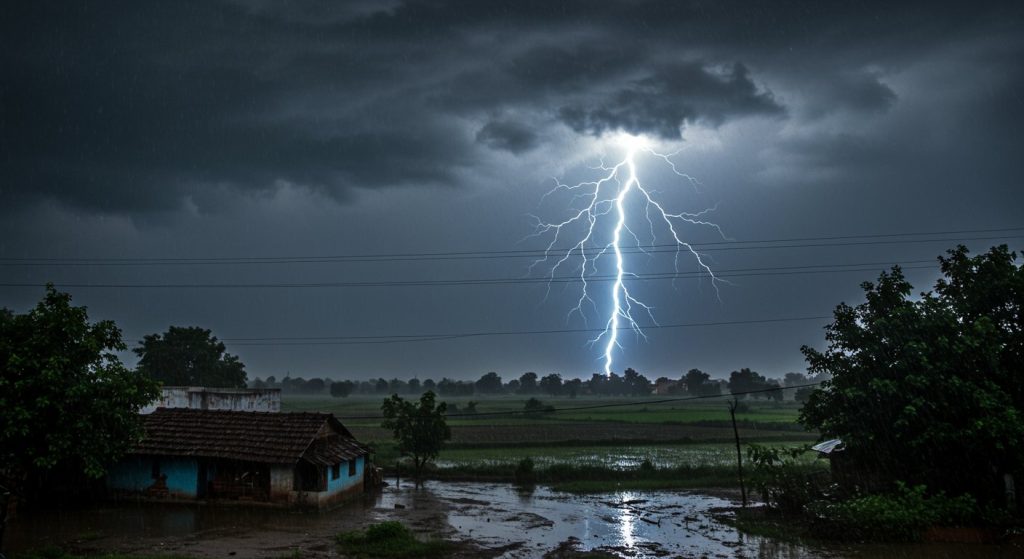 Next 24 hours crucial for UP; alert for severe rain and lightning in southern and western districts; know full details