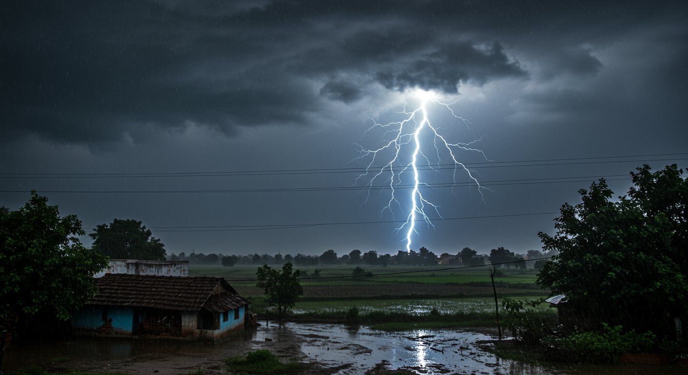 Next 24 hours crucial for UP; alert for severe rain and lightning in southern and western districts; know full details
