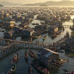 The Shocking Truth: A Place Where Setting Foot on Land is Forbidden, Thousands Live on Water