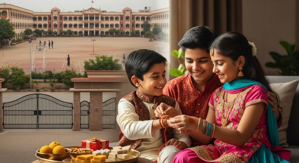 Where are schools closed for Rakshabandhan? This year, there will be a 2-day government holiday.