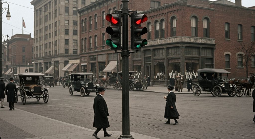 The World's First Electric Traffic Light: Find Out Where It Was Installed and Who Made This Historic Invention?