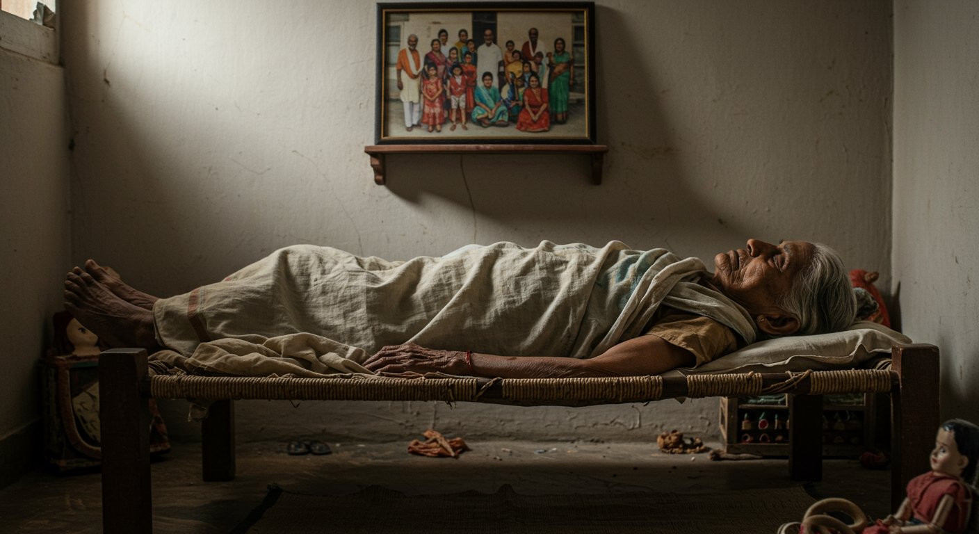 UP: 90-year-old Saidan's lonely death, despite having a large family, has shocked. What is its reason?