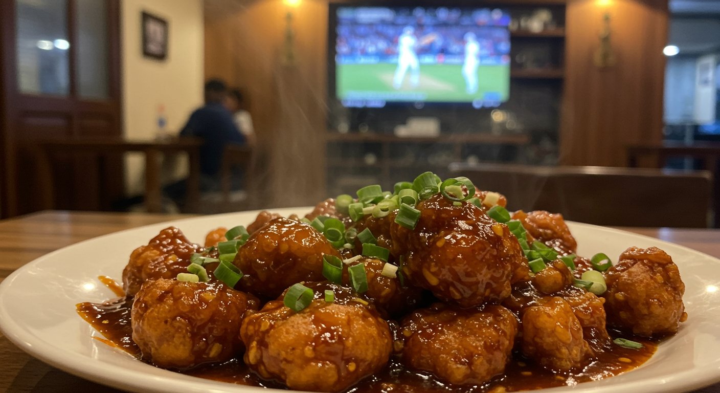 Why Chinese Manchurian is Indian, not Chinese, what's its connection to cricket?
