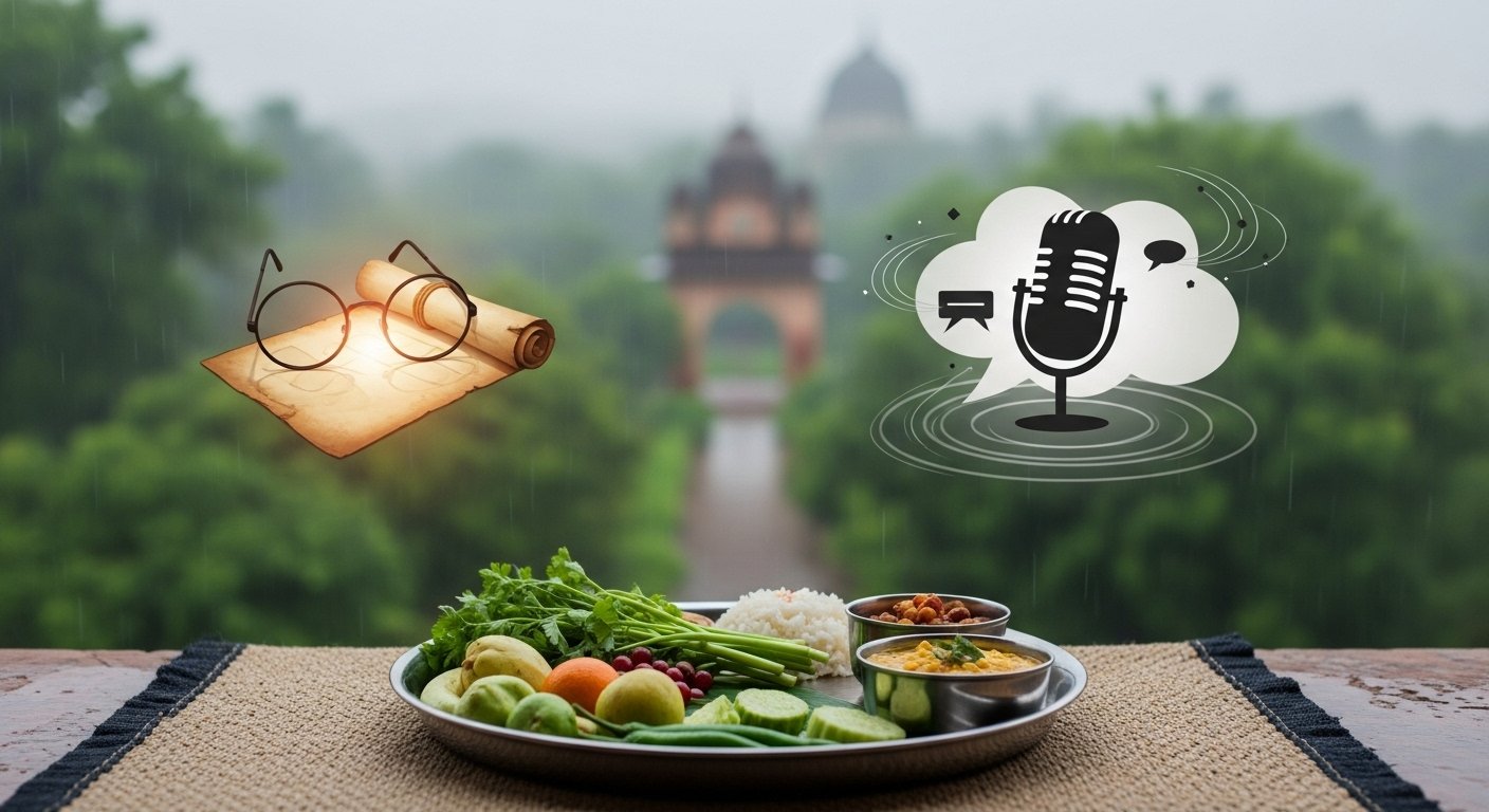From Gandhi to Owaisi... The viral argument for not eating meat and fish in Sawan has caused a stir!