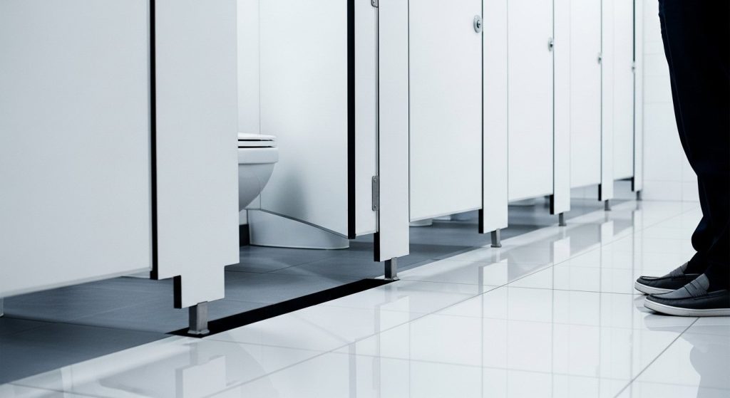 Why do mall and theater toilets have a gap at the bottom? You'll also say 'Oh!' when you learn the reason!