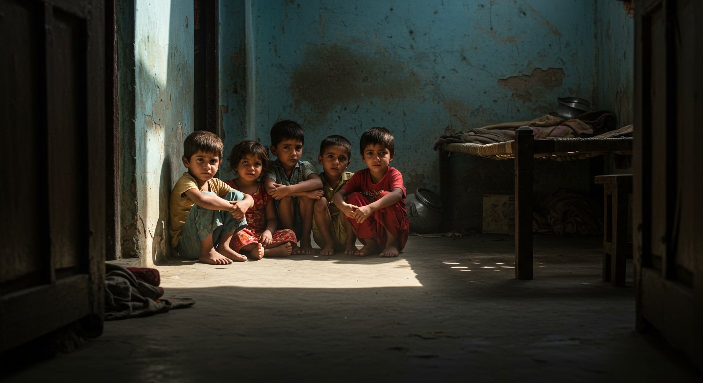 UP: Wife brutally murdered for lover; future of five children from two families bleak.