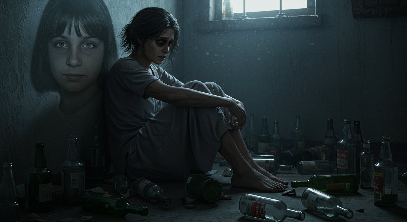 Shocking Viral Story: Woman Started Drinking at 13, Consuming 12 Bottles Daily by Age 25!