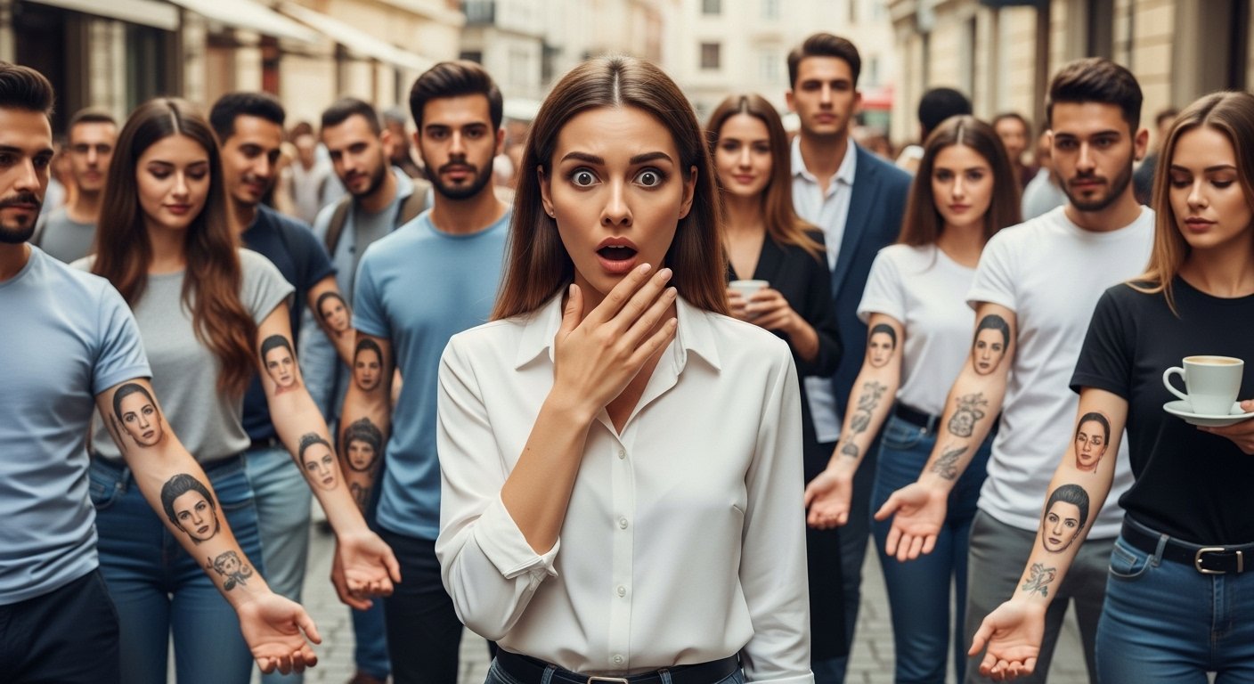 Viral News: Strangers kept getting tattoos of a woman's face; she was shocked to learn the truth!