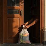 Woman Not Home When Elderly Neighbor Leaves Bag Of Items At Door!