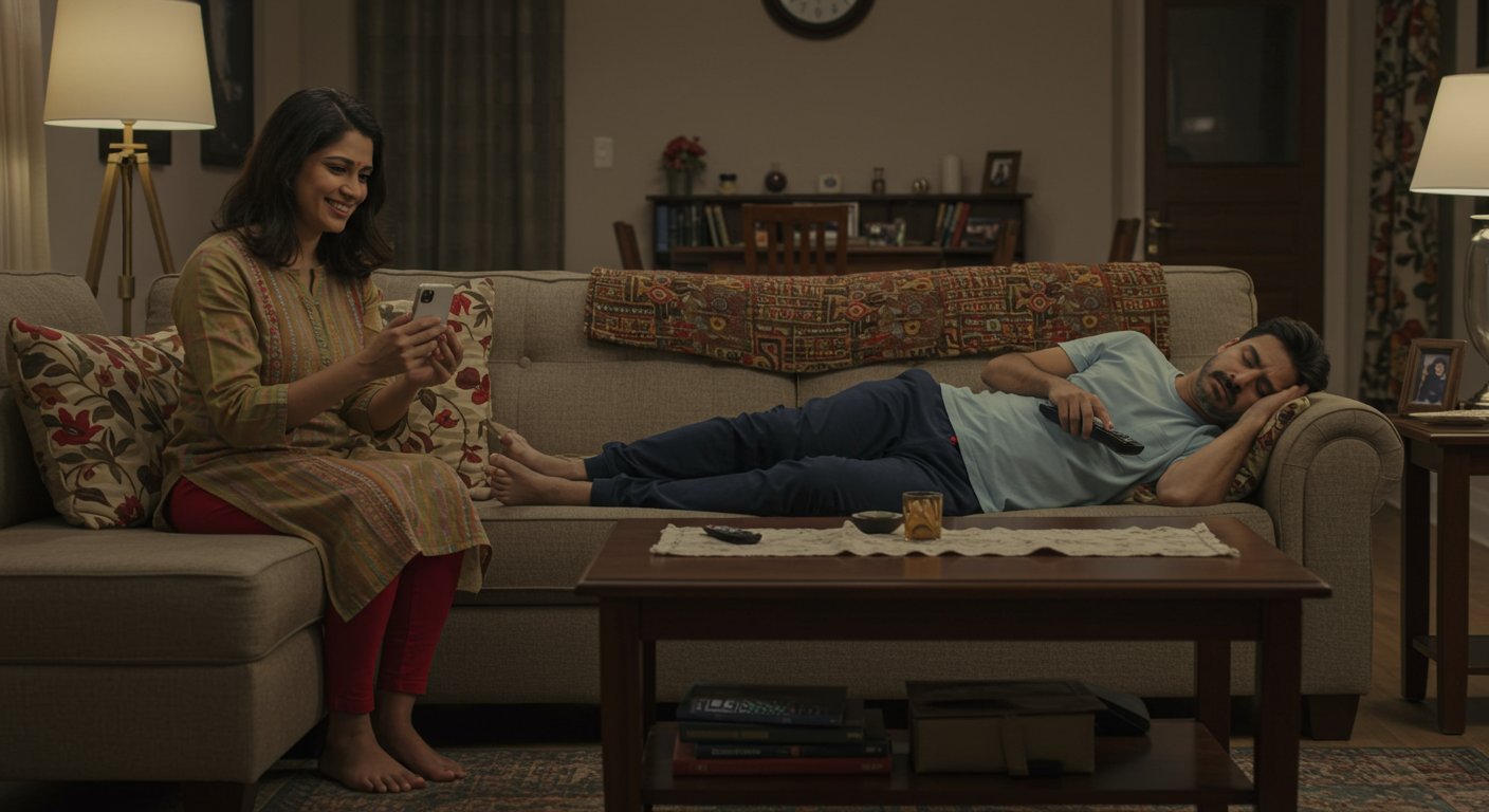 Husband idle at home day and night, wife's 'romantic dalliance' video with strangers goes viral!