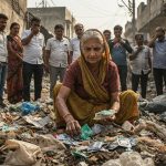 Woman Only Picks Condoms from Trash; People Enraged by Her Bizarre Act!
