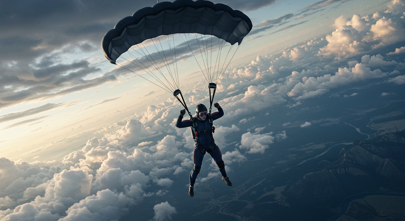 Woman Jumps 4000 Feet With Parachute; Husband Had Made Horrific Plans For Her Death!