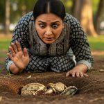Woman Strolling in Park Finds Centuries-Old Treasure? Police Also Surprised Seeing Shining Object in Soil