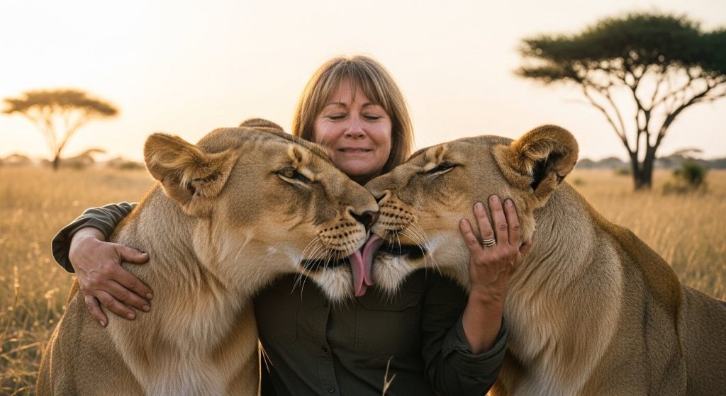 Years later, the lionesses found their savior, and what happened next left everyone stunned!
