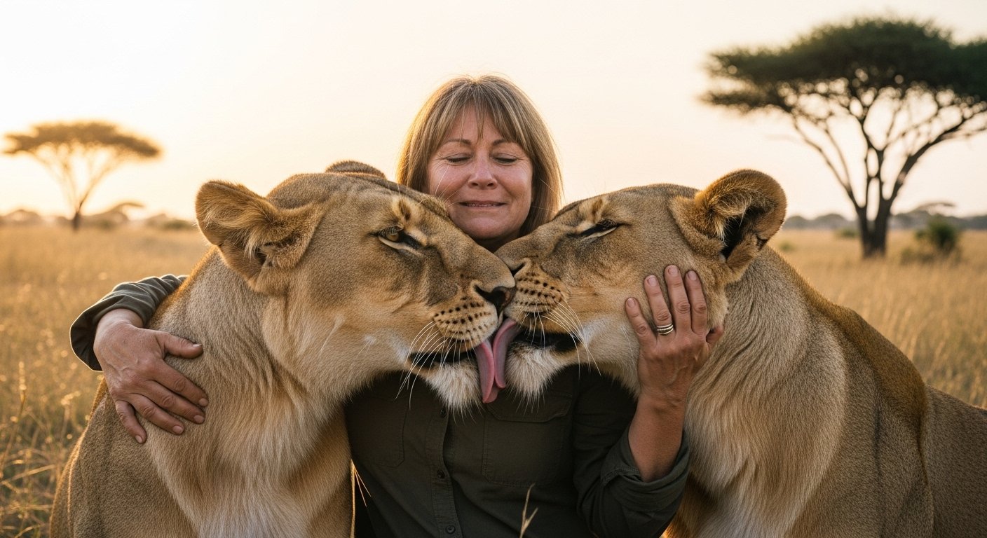 Years later, the lionesses found their savior, and what happened next left everyone stunned!