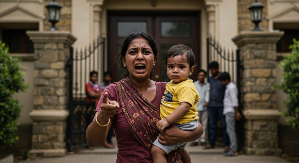 Woman causes ruckus outside Raja Raghuvanshi's house: Claims in Indore, 'Sachin married me in a temple; the 1.5-year-old child is his.'