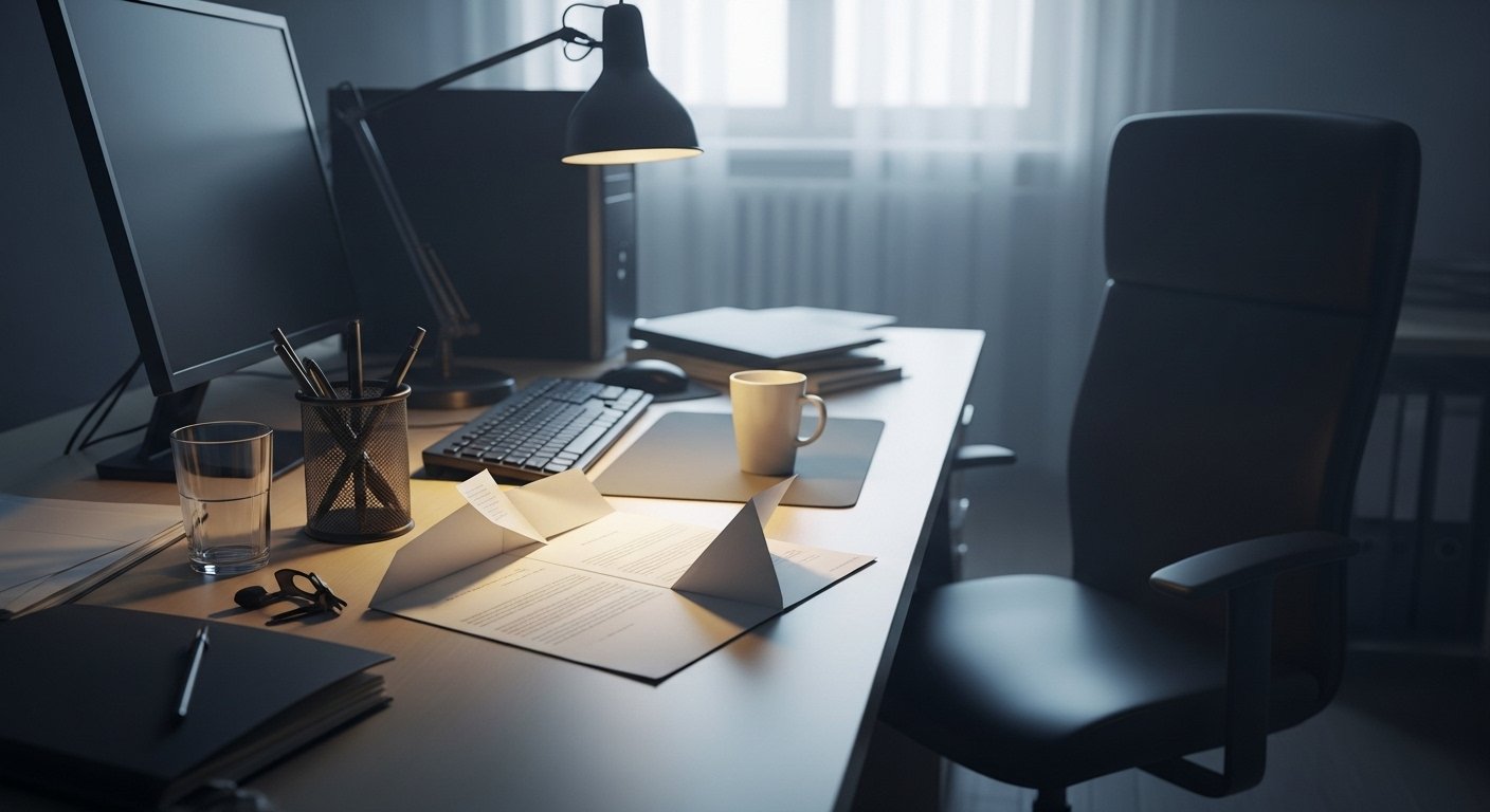 Employee went on break from office, never returned; a shocking letter found!