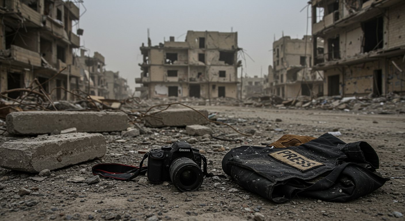 India expresses sorrow over the killing of journalists in Gaza; 21 people, including 5 journalists, were killed on Monday.