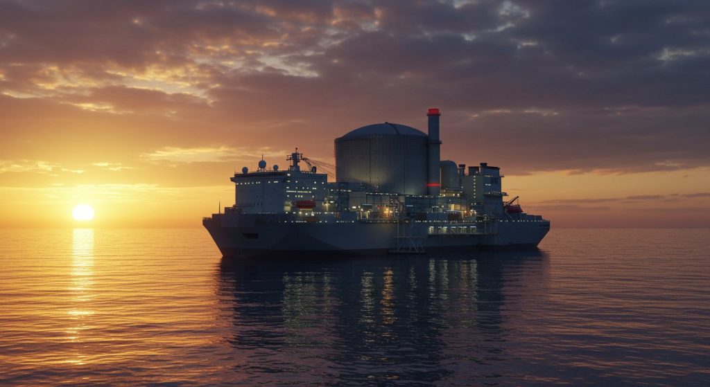 The World's First Nuclear Power Plant Floats in the Sea, Providing Electricity for 5 Years
