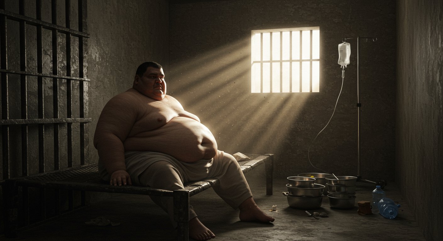 World's Fattest Prisoner: Weighing 300 kg, Millions Spent Daily, Shocking Jail Conditions!