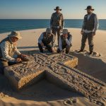 1400-year-old cross found on mysterious sand island, surprising even scientists!