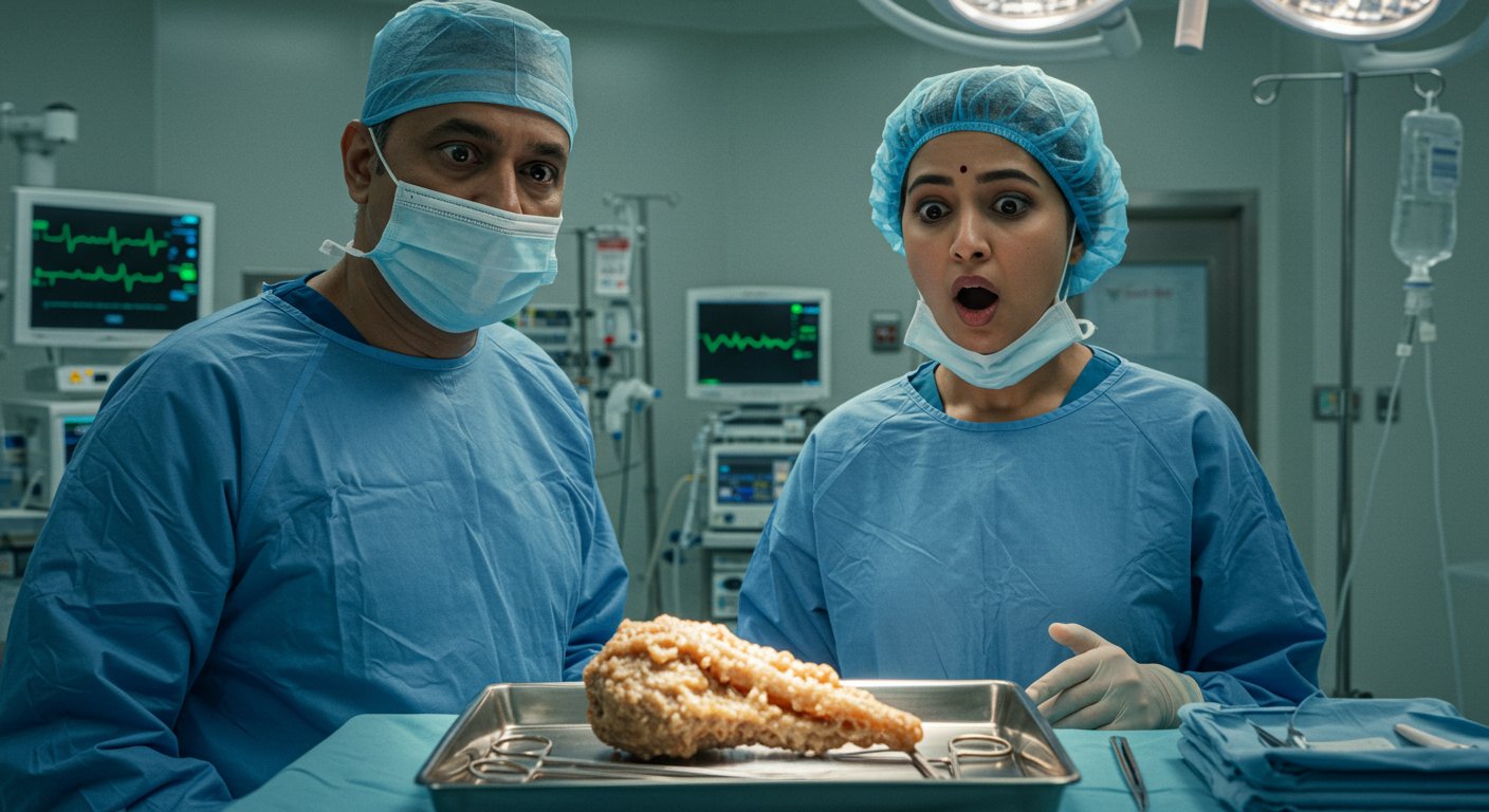 Doctors were left stunned by a 'thing' that came out of a 15-year-old girl's stomach!