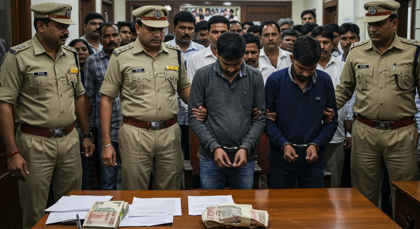 Millions defrauded in UP: Two masterminds arrested for duping 500 people from two districts.