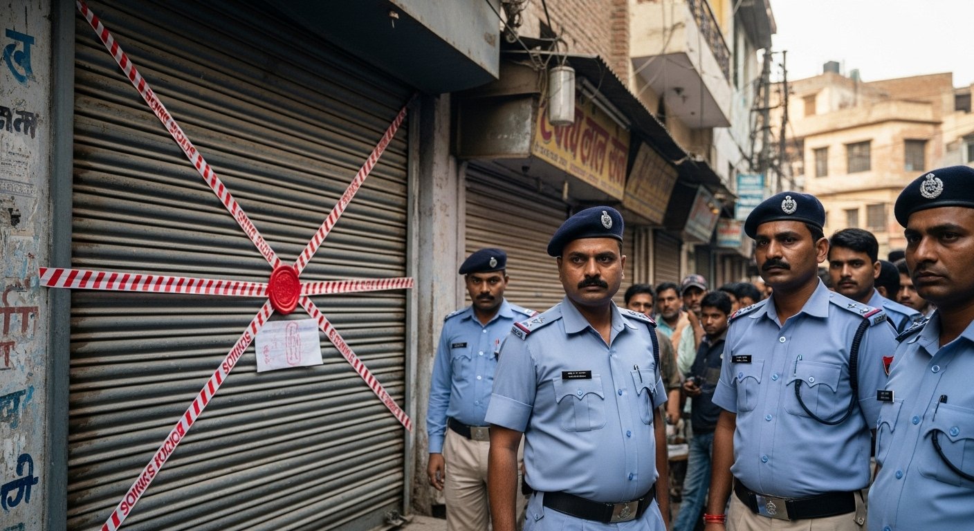 बरेली बवाल में बड़ा एक्शन: पुलिस को धमकी देने वाले डॉ. नफीस की मार्केट सील