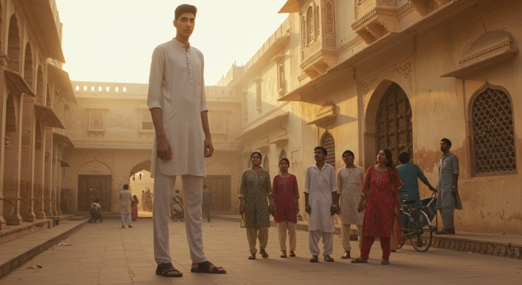 World Record Holder Karan Singh: 18 Years Old, 8.2 Feet Tall, Made History From Birth