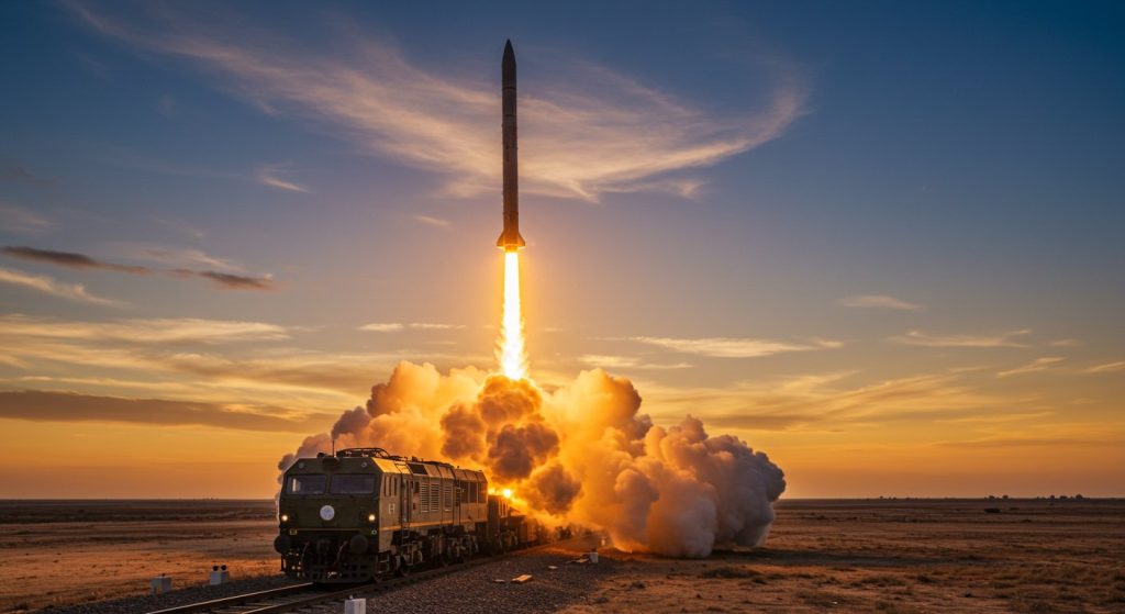 India Makes History with Successful Agni Prime Missile Test from Train, Unprecedented Increase in Strategic Capability