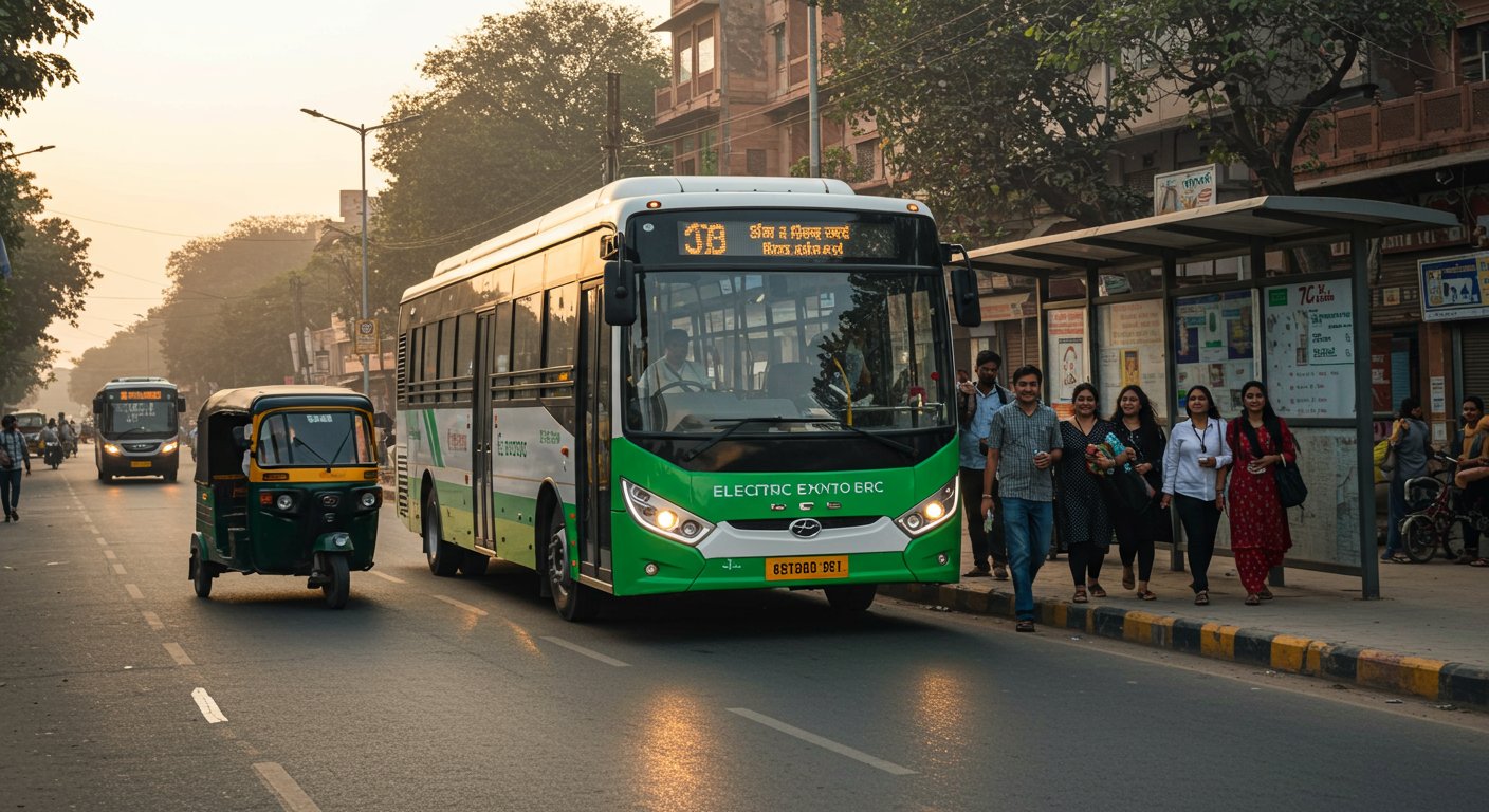 Agra: Auto-rickshaws banned on MG Road, e-buses now every 5 minutes - New direction for city transport