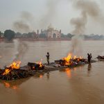 Raging Yamuna in Agra: Taj View Point submerged, pyres burned on road for last rites
