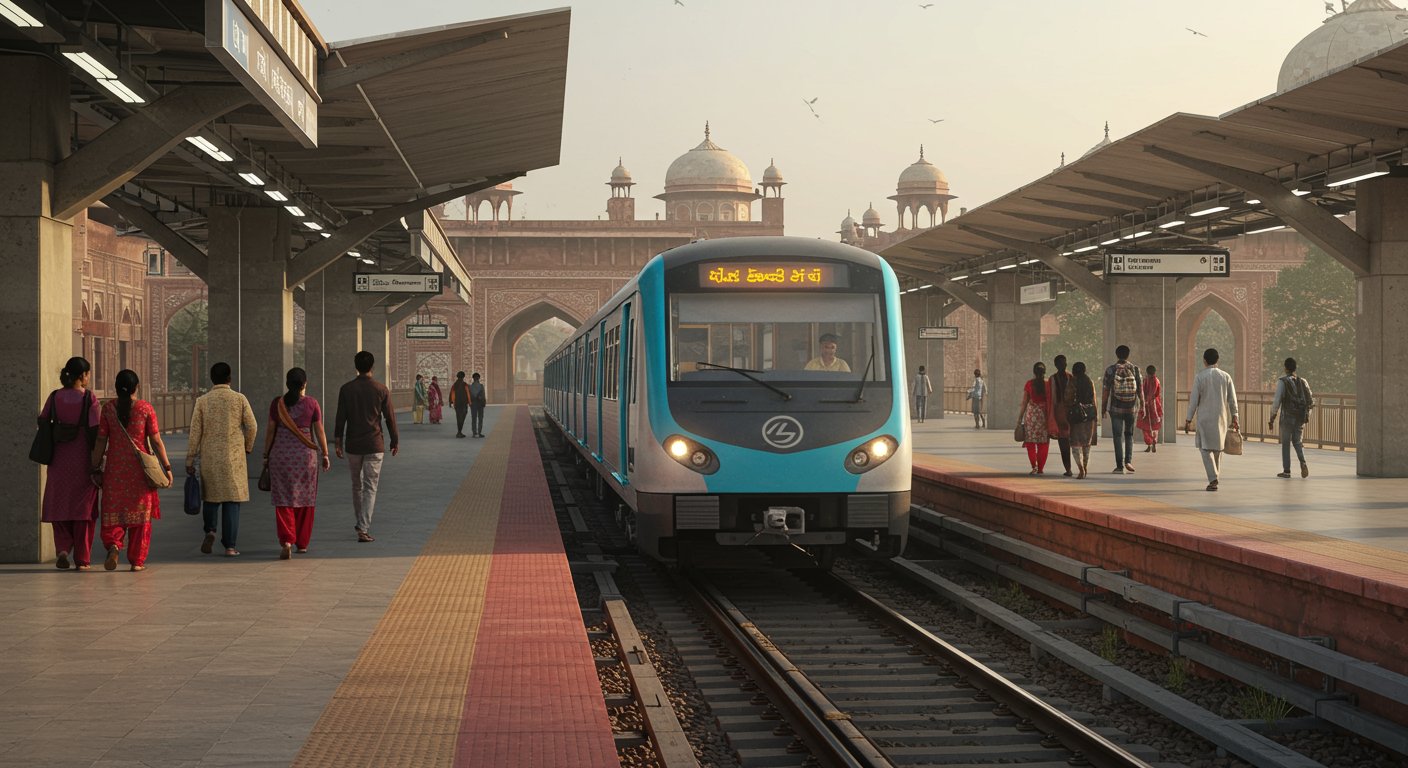 Agra Metro: Just a three-month wait! Metro to run to RBS Station from December.