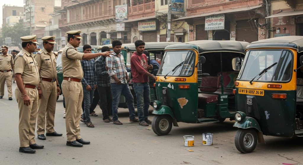 Agra Police's Major Action: Passenger-Robbing Auto Gang Busted, Would Change Vehicle's Color After Loot!