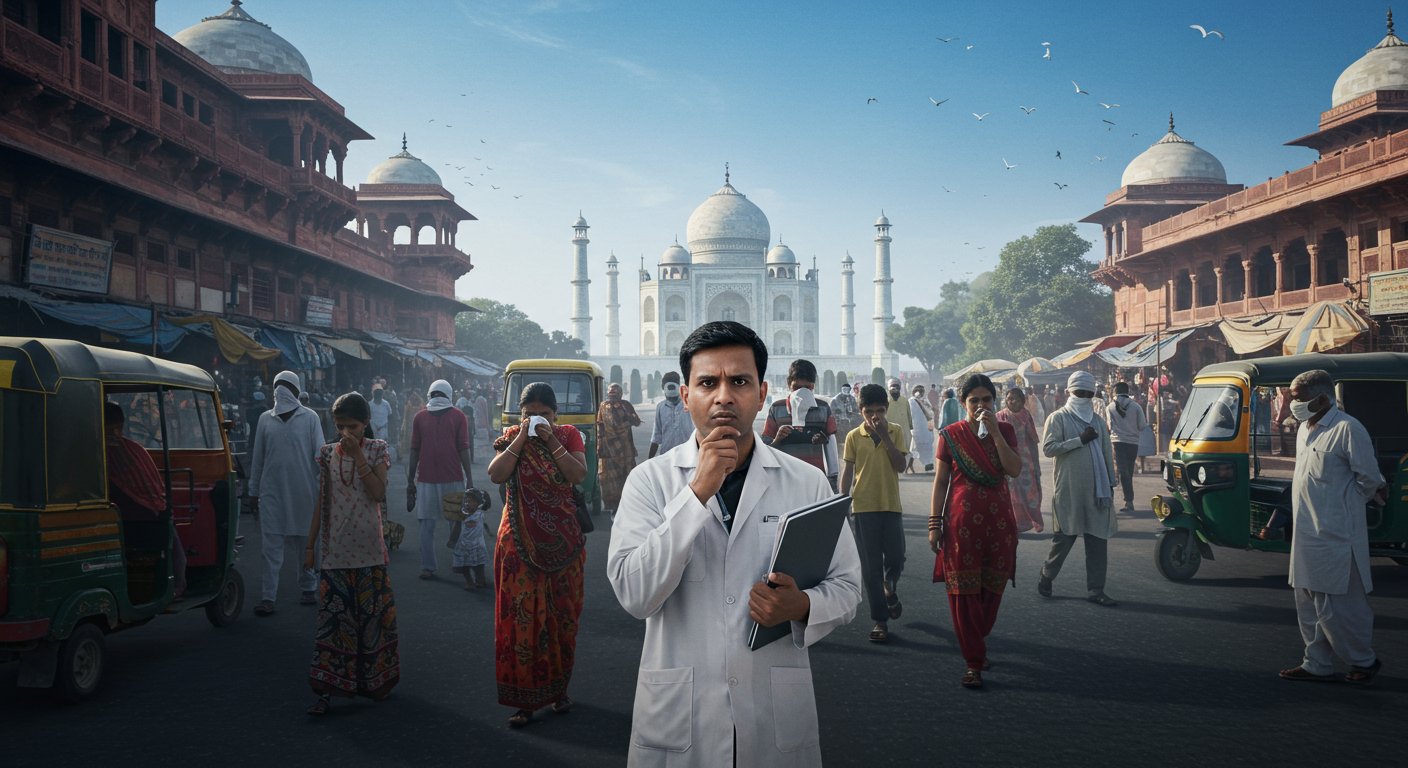Agra's Air Clean, Yet Respiratory Patients Are Rising: Know the Shocking Reason