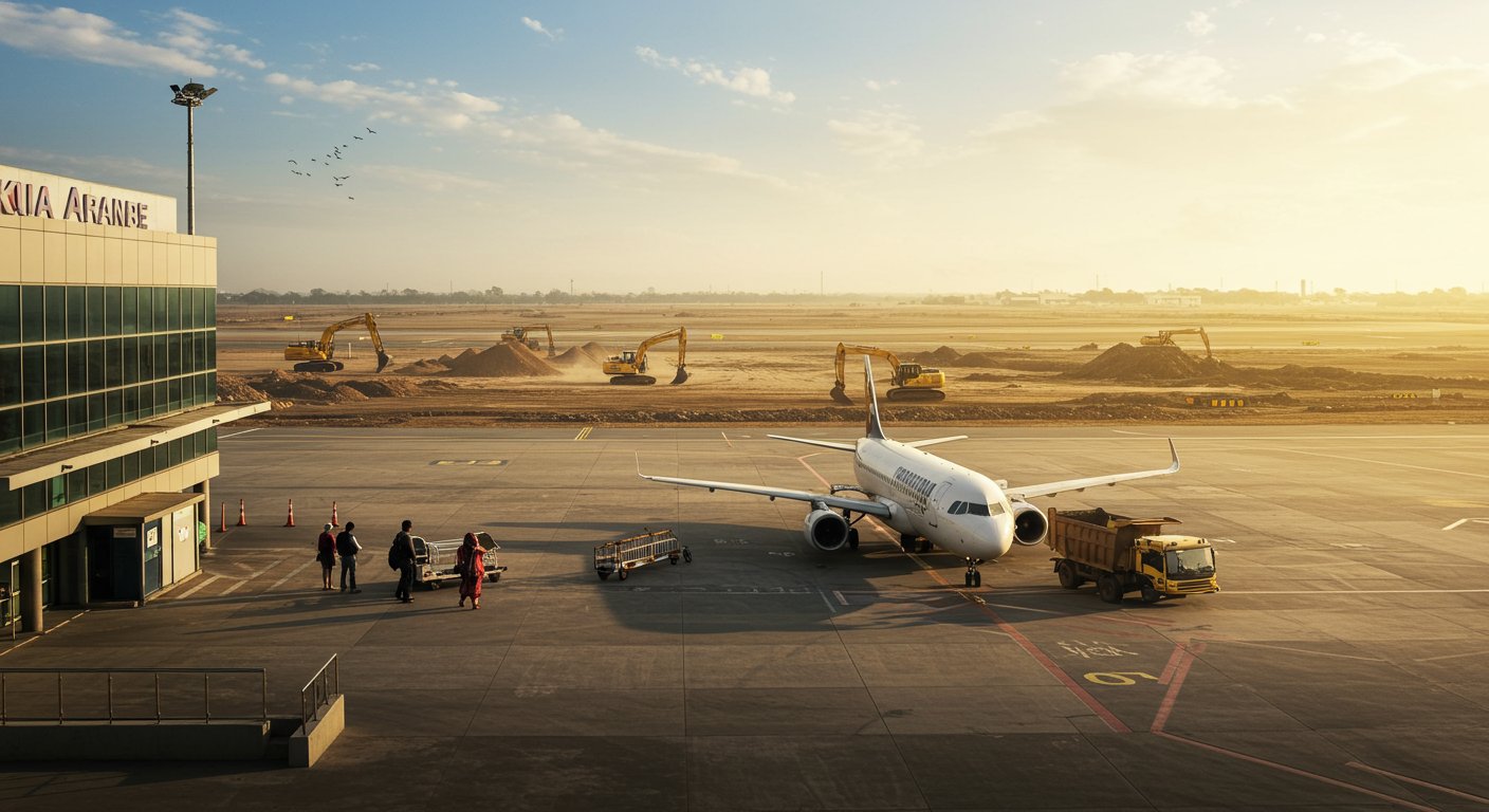 Moradabad Airport: Flights Halted, When Will Flight Services Resume? Acquisition of 500 Acres of Land for Expansion Underway.