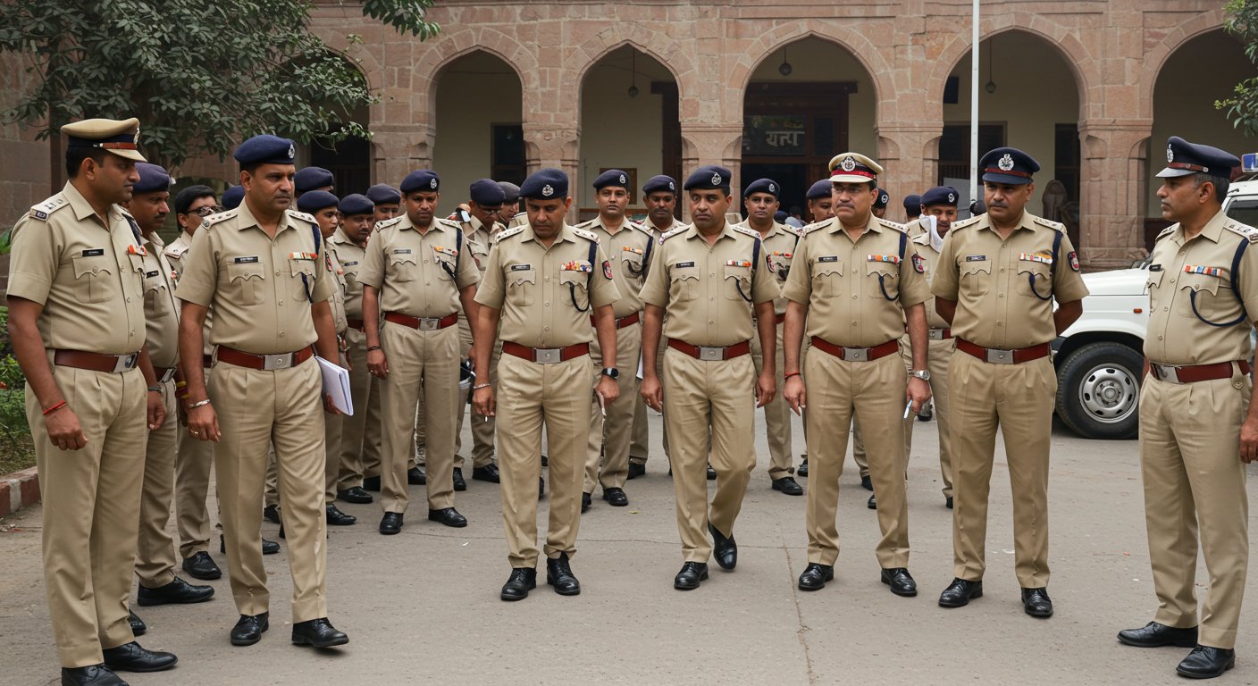 UP Police in Turmoil: Inspector Close to Akhilesh Dubey Arrested, 45 Policemen Suspended, ACP-DCP Investigating